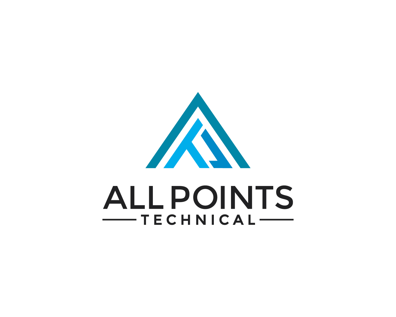 Logo Design by Atec for All Points Technical Inc | Design #25180667