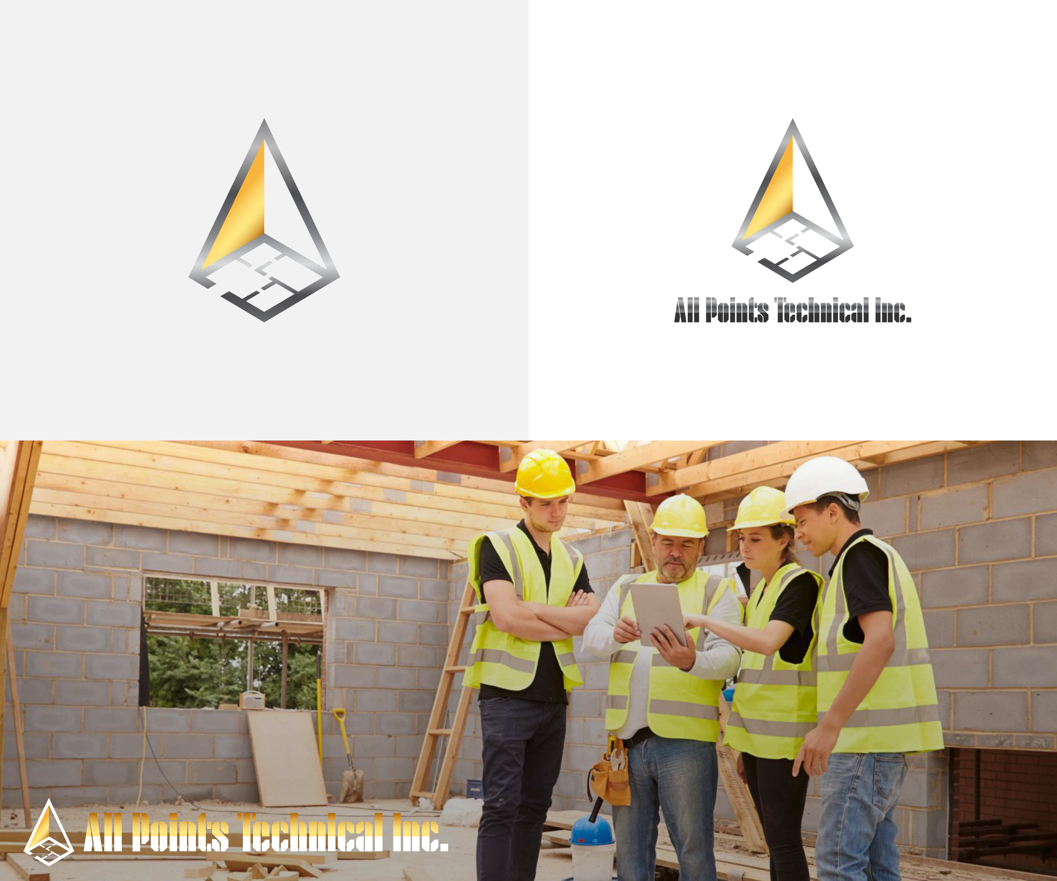Logo Design by Indrawasih for All Points Technical Inc | Design #25204757