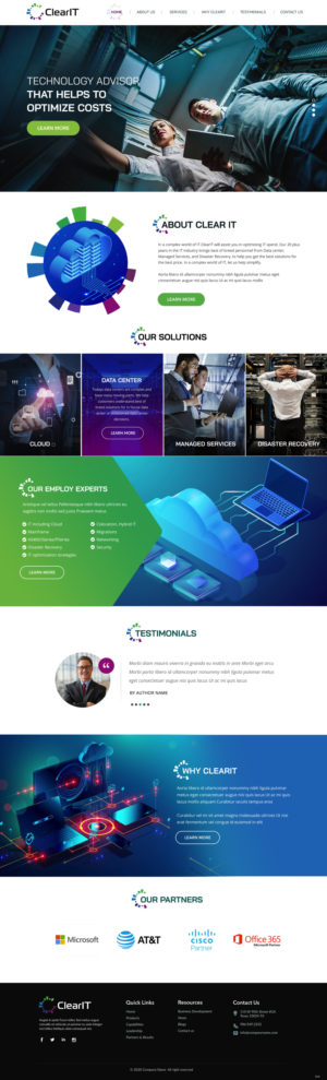 Web Design by pb for this project | Design: #25182107