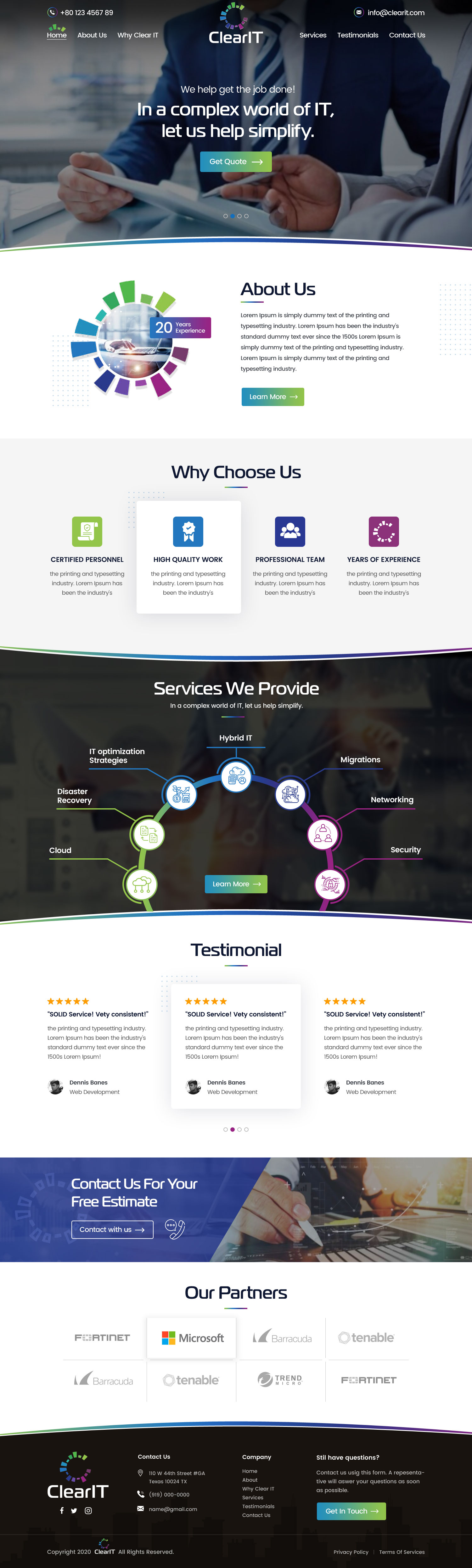 Web Design by Shijo John for this project | Design #25180598