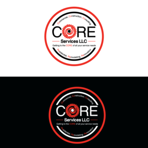 CORE Services LLC  (maybe Commercial, construction, Consulting, residential, Remodeling, Renovation.  Getting to the CORE of all your service needs.... You decide what works best) | Logo Design by emptyboxgraphics