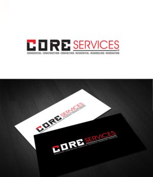 CORE Services LLC  (maybe Commercial, construction, Consulting, residential, Remodeling, Renovation.  Getting to the CORE of all your service needs.... You decide what works best) | Logo Design by creativepoint