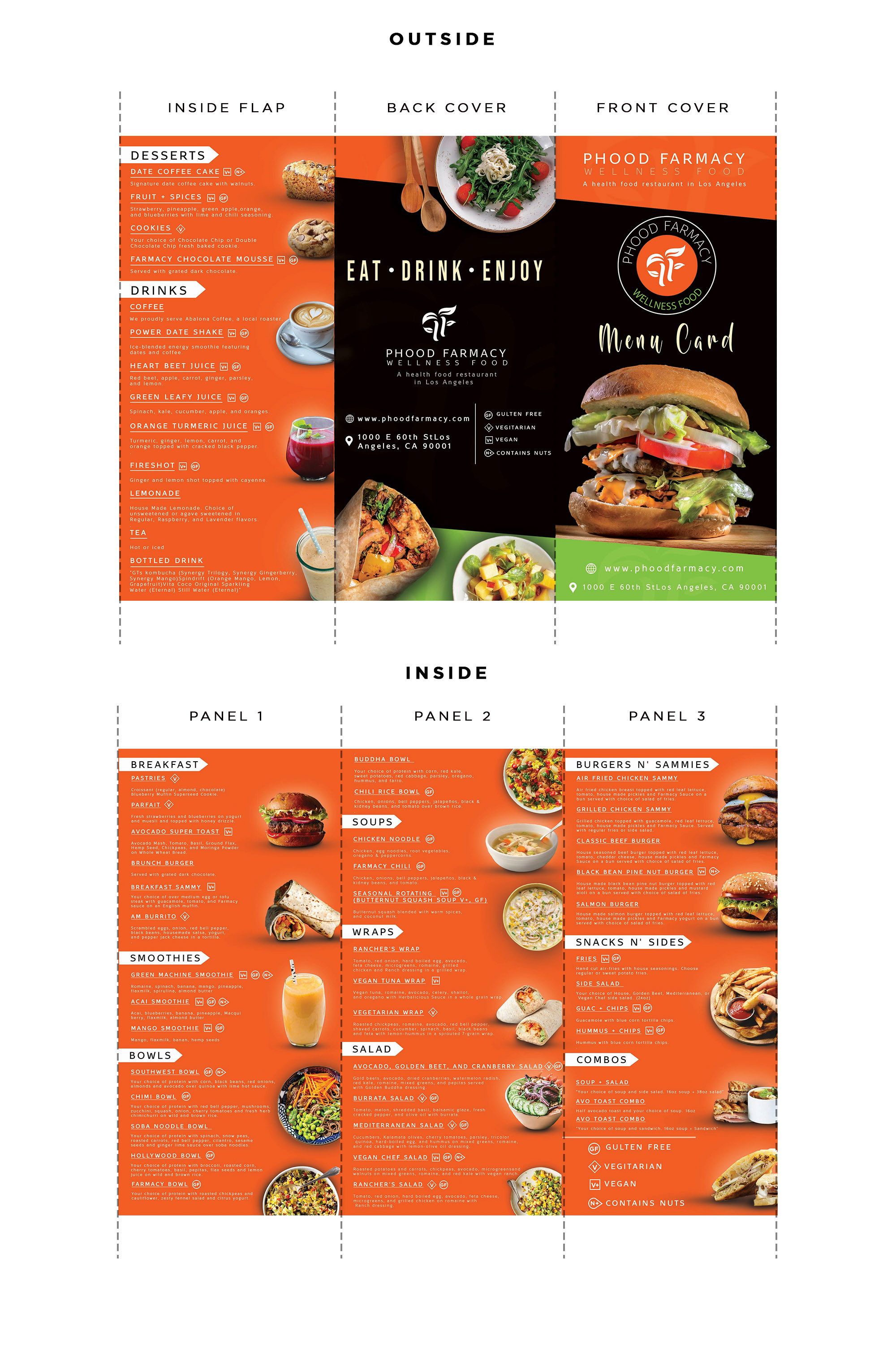 Menu Design by UD Designs for this project | Design #25213536