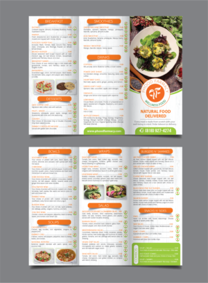 Menu Design by alex989 for this project | Design: #25211573