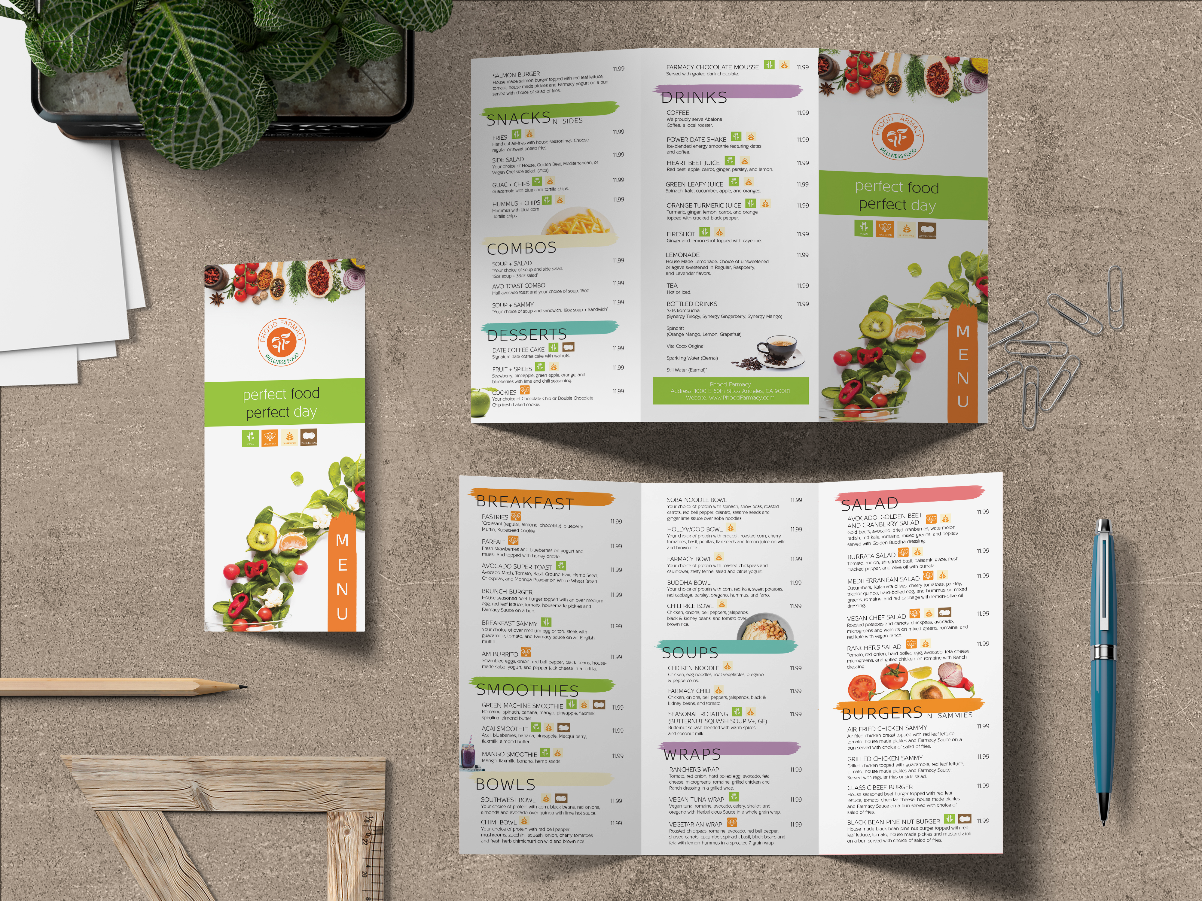 Menu Design by Mistral rainier for this project | Design #25187929