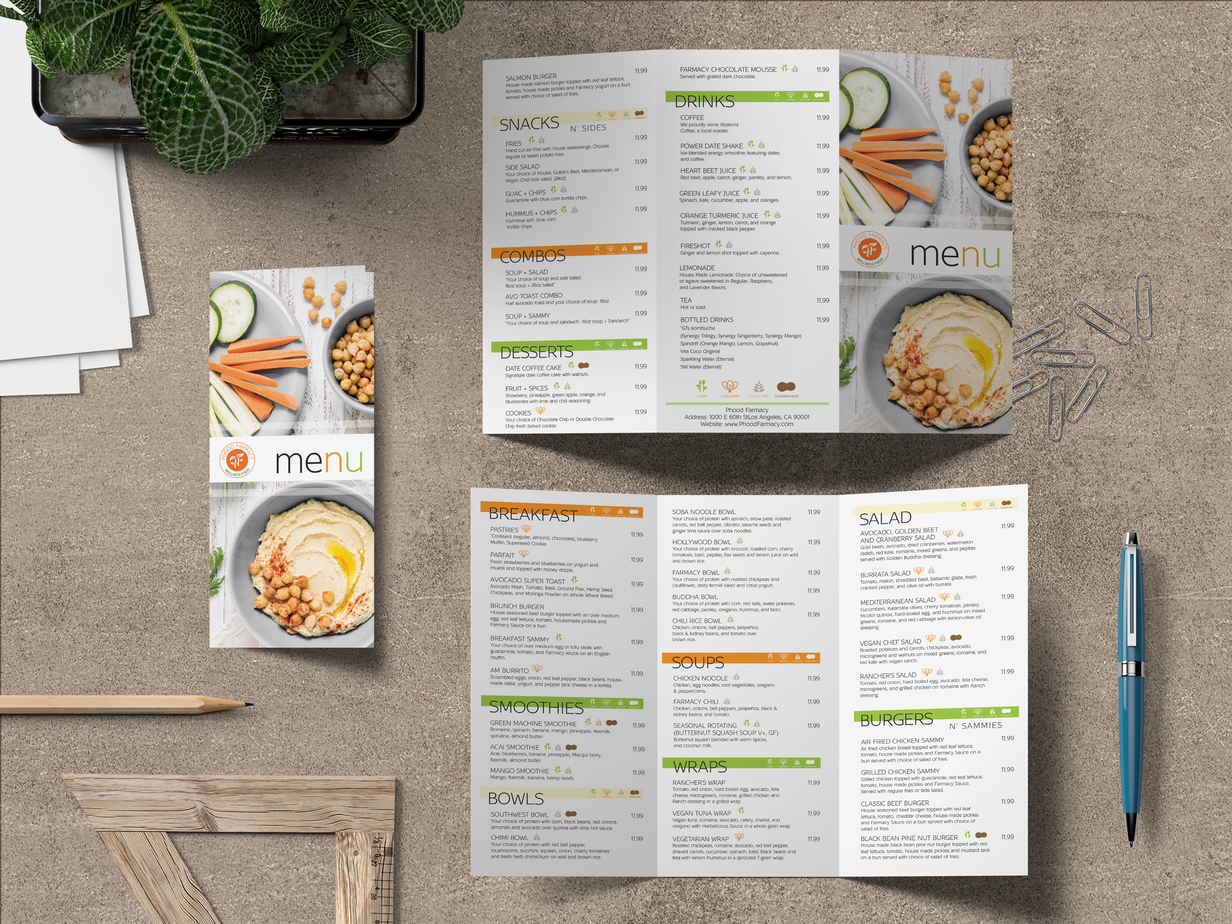 Menu Design by Mistral rainier for this project | Design #25187930