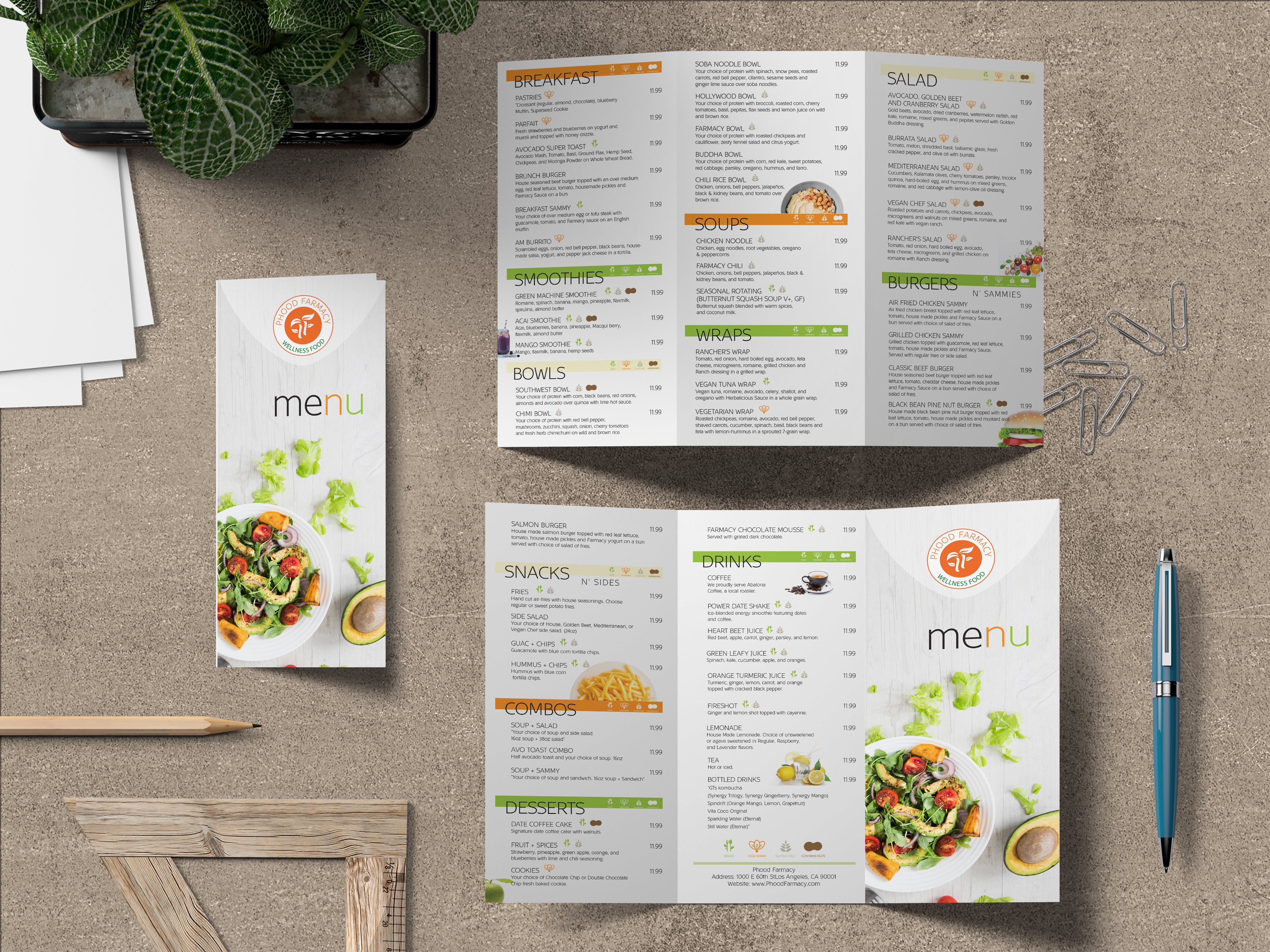 Menu Design by Mistral rainier for this project | Design #25187931
