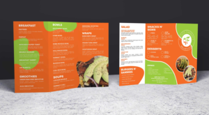 Menu Design by Deziners Zone for this project | Design: #25187120