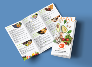 Design a menu for health restaurant | Menu Design by eleven