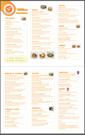 Menu Design by hasithm2013 for this project | Design: #25205674