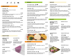 Menu Design by vigs for this project | Design: #25200810
