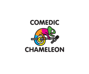 Comedic Chameleon | Diseño de Logo por Buck Tornado