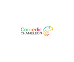 Comedic Chameleon | Logo Design by BNdesigner