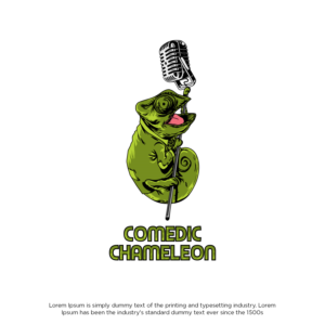 Comedic Chameleon | Diseño de Logo por cahayafatimah