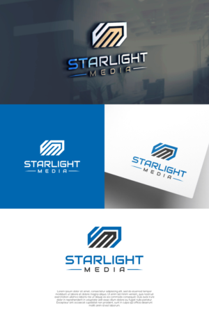Starlight Media | Logo Design by laba tiada henti