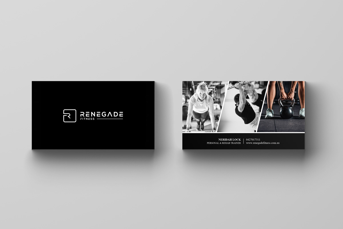 Business Card Design by Sandaruwan for Renegade Fitness | Design #25180193