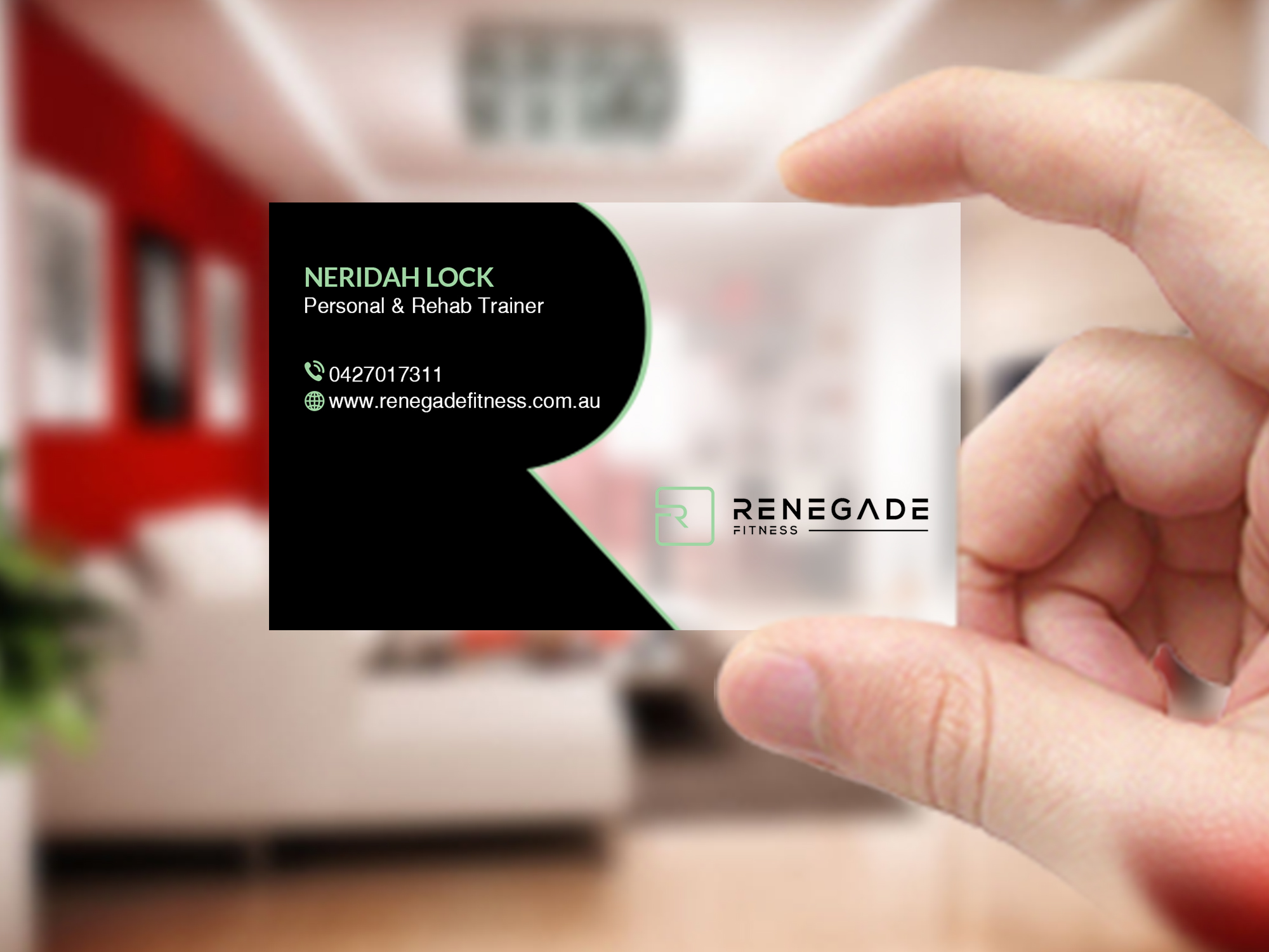 Business Card Design by Creations Box 2015 for Renegade Fitness | Design #25184215