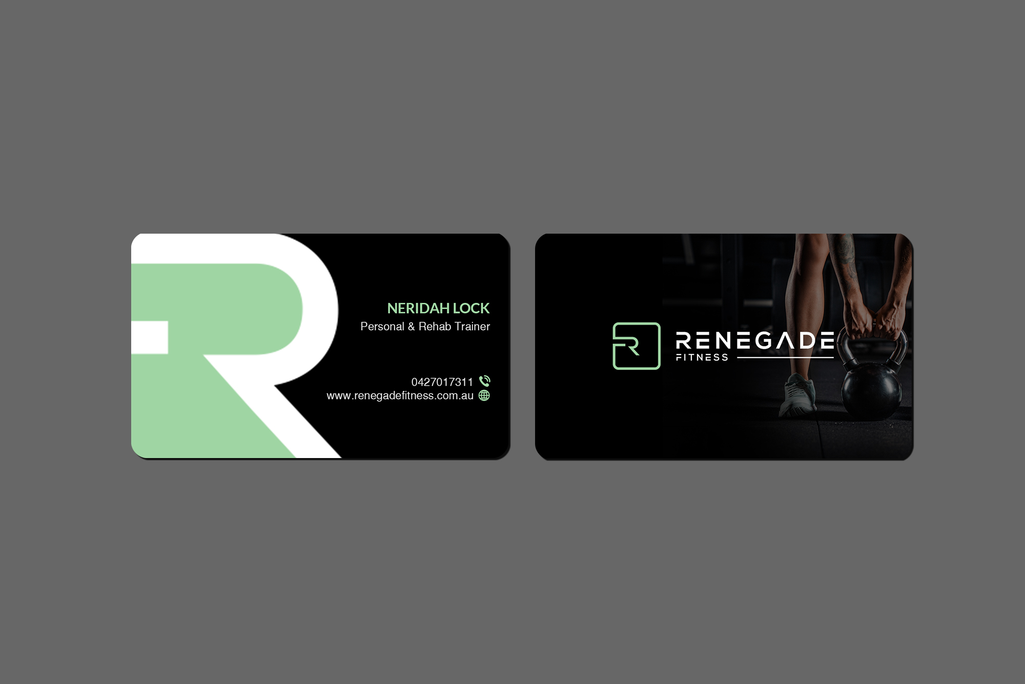 Business Card Design by Creations Box 2015 for Renegade Fitness | Design #25184228