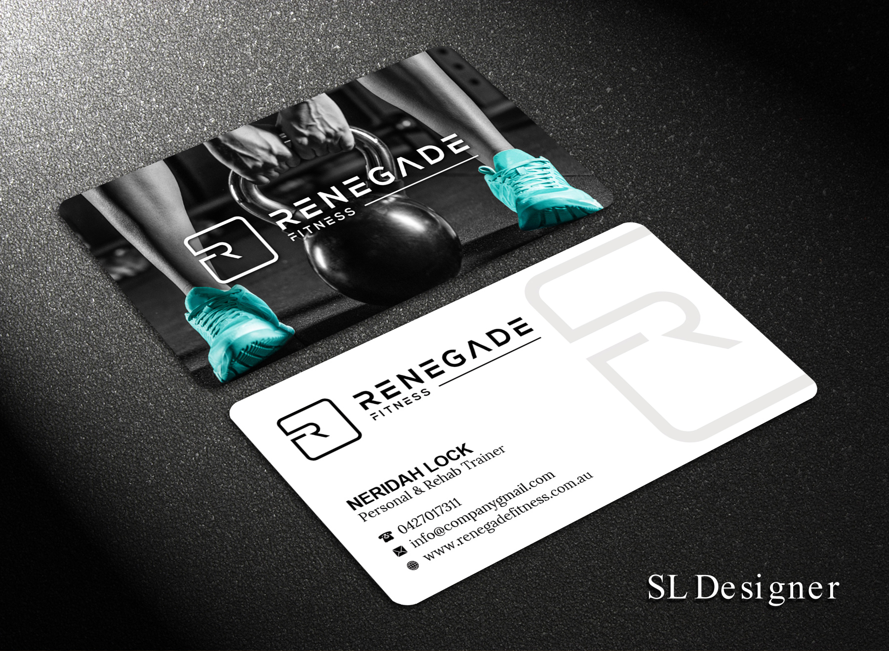 Business Card Design by SL Designer for Renegade Fitness | Design #25183288