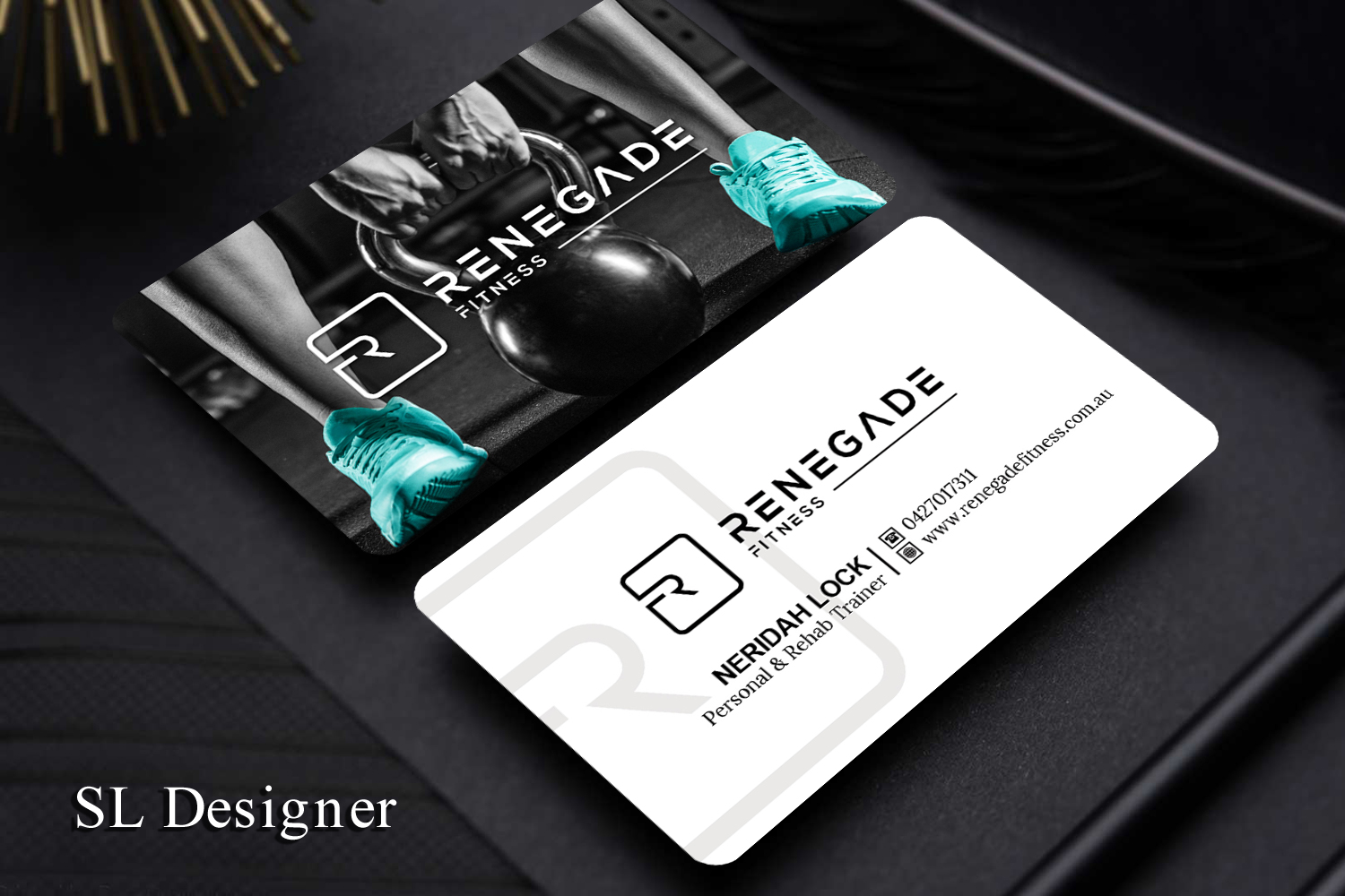 Business Card Design by SL Designer for Renegade Fitness | Design #25183291
