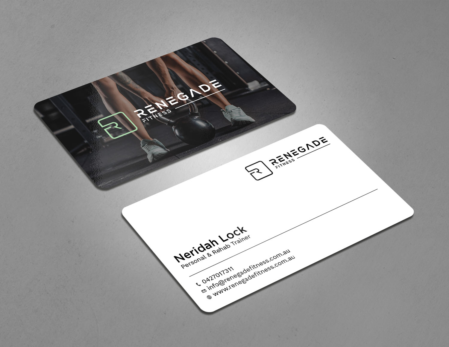 Design de Carte de Visite par Tripti Ranjan Gain pour Renegade Fitness | Design #25179371