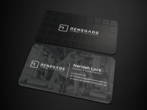 Business Card Design by Tripti Ranjan Gain for Renegade Fitness | Design: #25179376