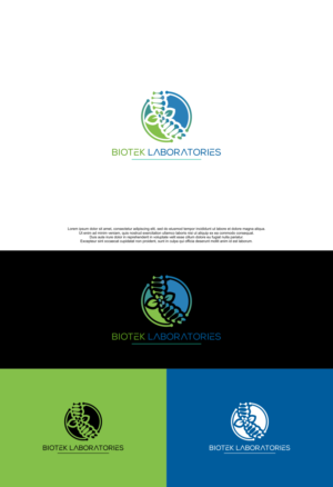 Biotek Laboratories | Logo Design by siti MWDesign