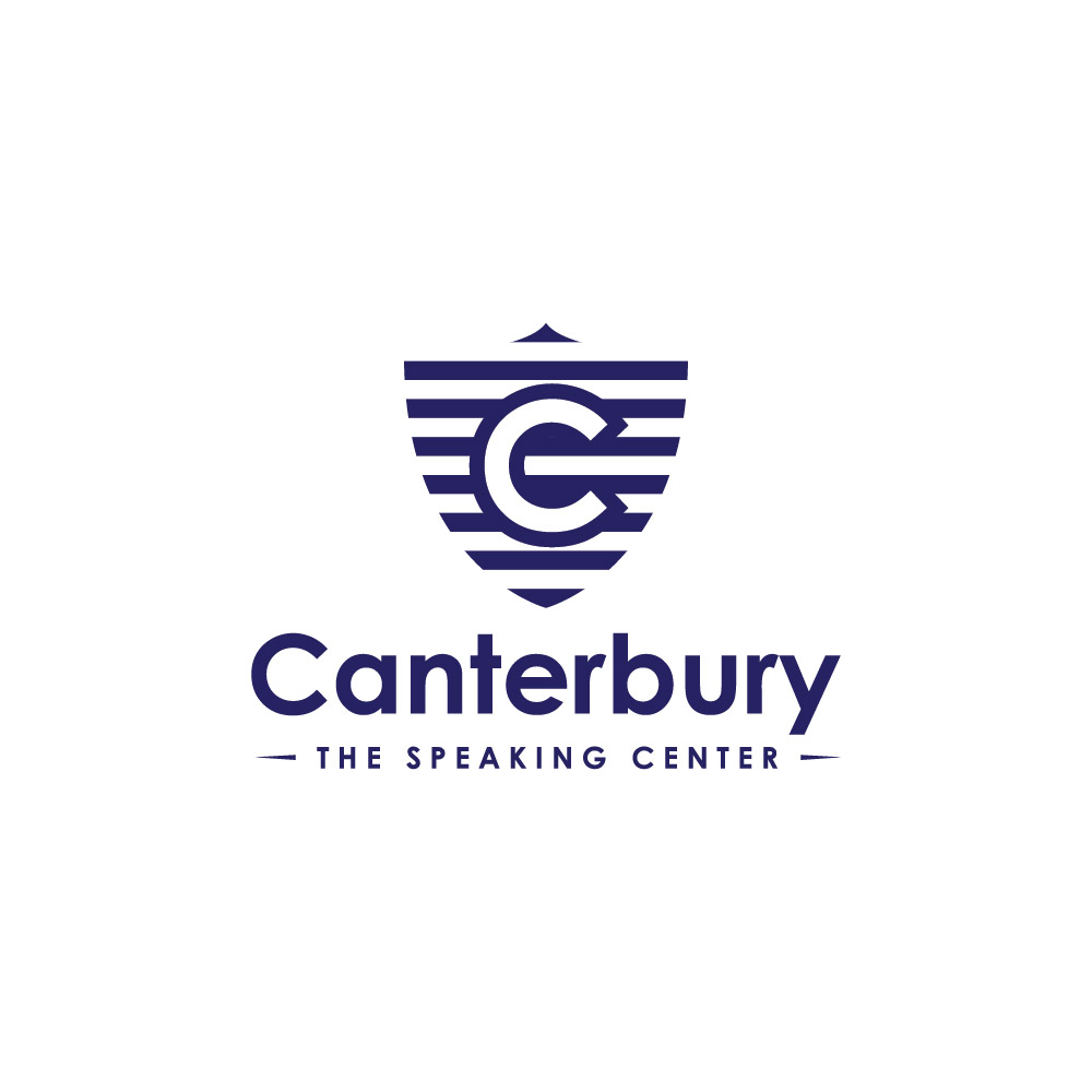 Logo Design by jhunzkie24 for Canterbury    The Speaking Center | Design #25180501