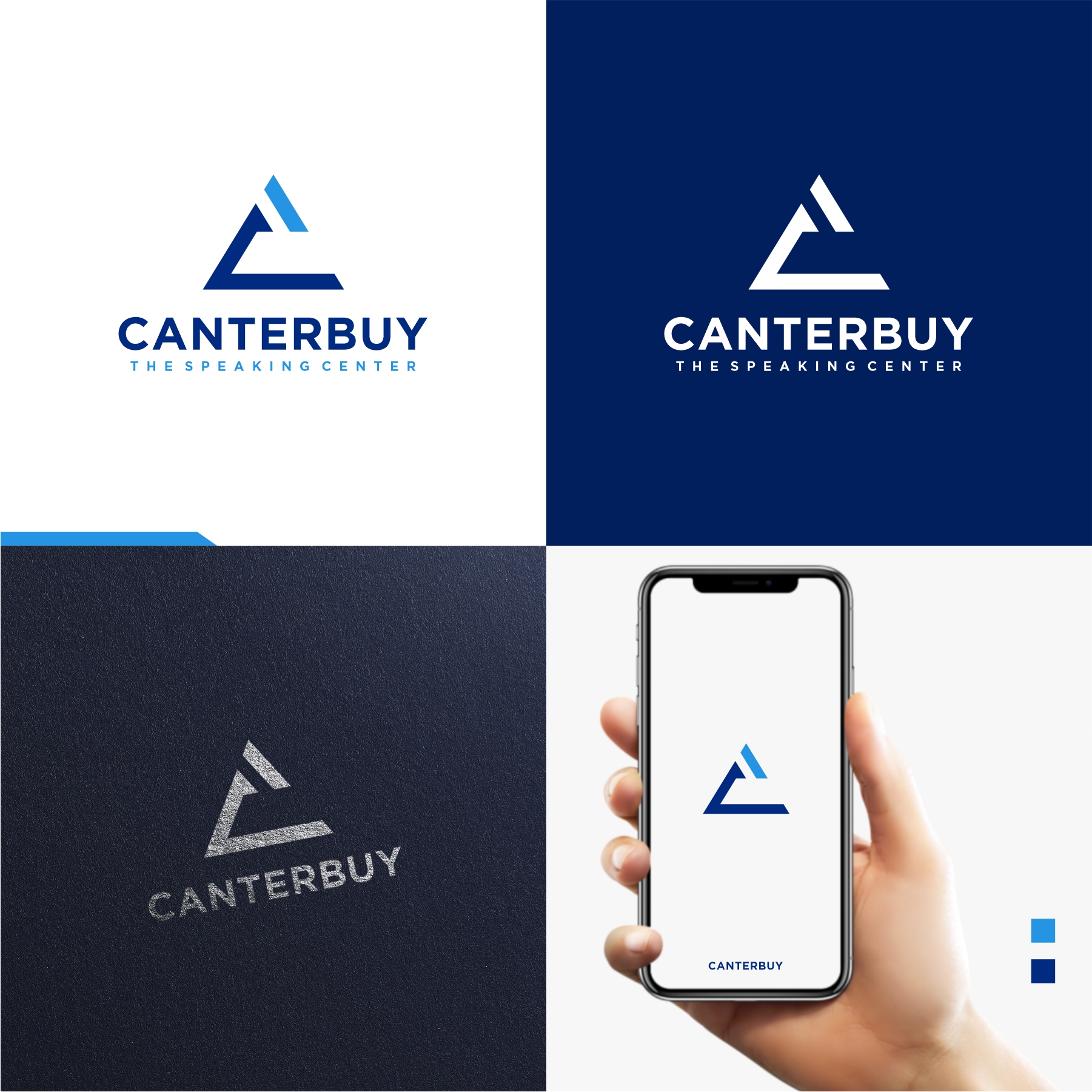 Logo Design by ZeneFashions for Canterbury    The Speaking Center | Design #25188495