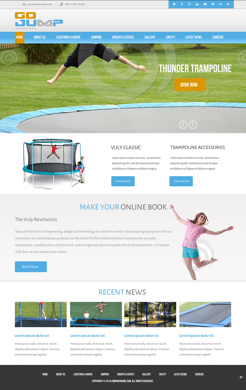 Web Design by pb for Jump N Skate Pty Ltd | Design #3329840