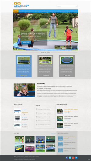 Web-Design von pb für Jump N Skate Pty Ltd | Design: #3329875