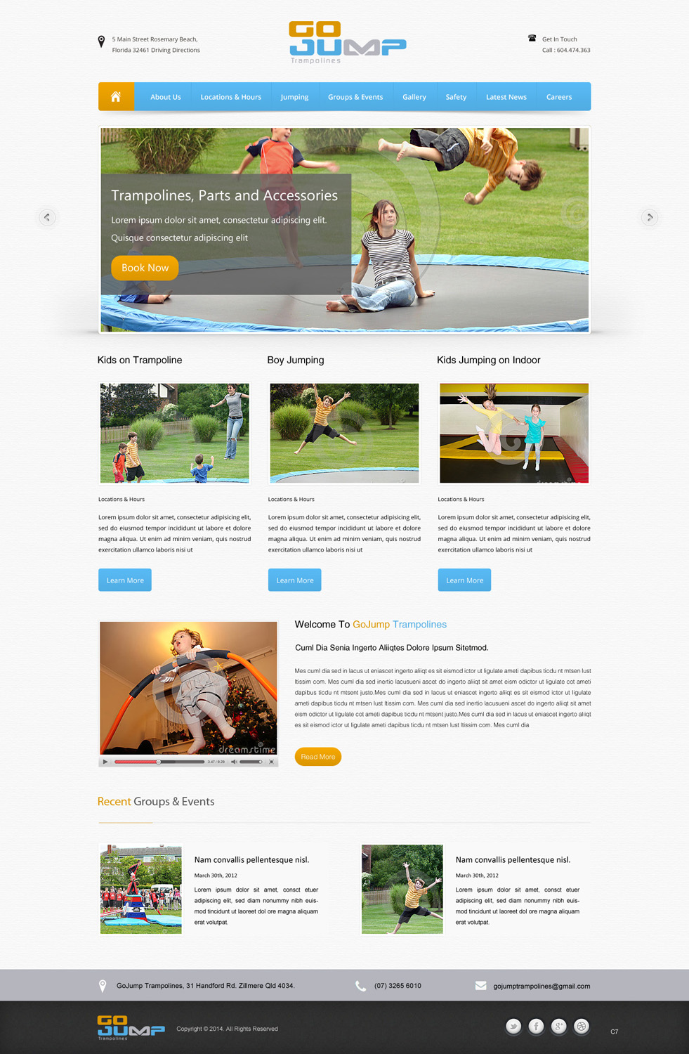 Web-Design von pb für Jump N Skate Pty Ltd | Design #3329892