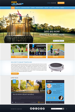 Web-Design von pb für Jump N Skate Pty Ltd | Design: #3329910