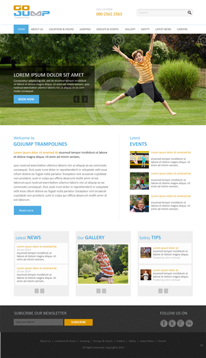 Web-Design von pb für Jump N Skate Pty Ltd | Design: #3335546