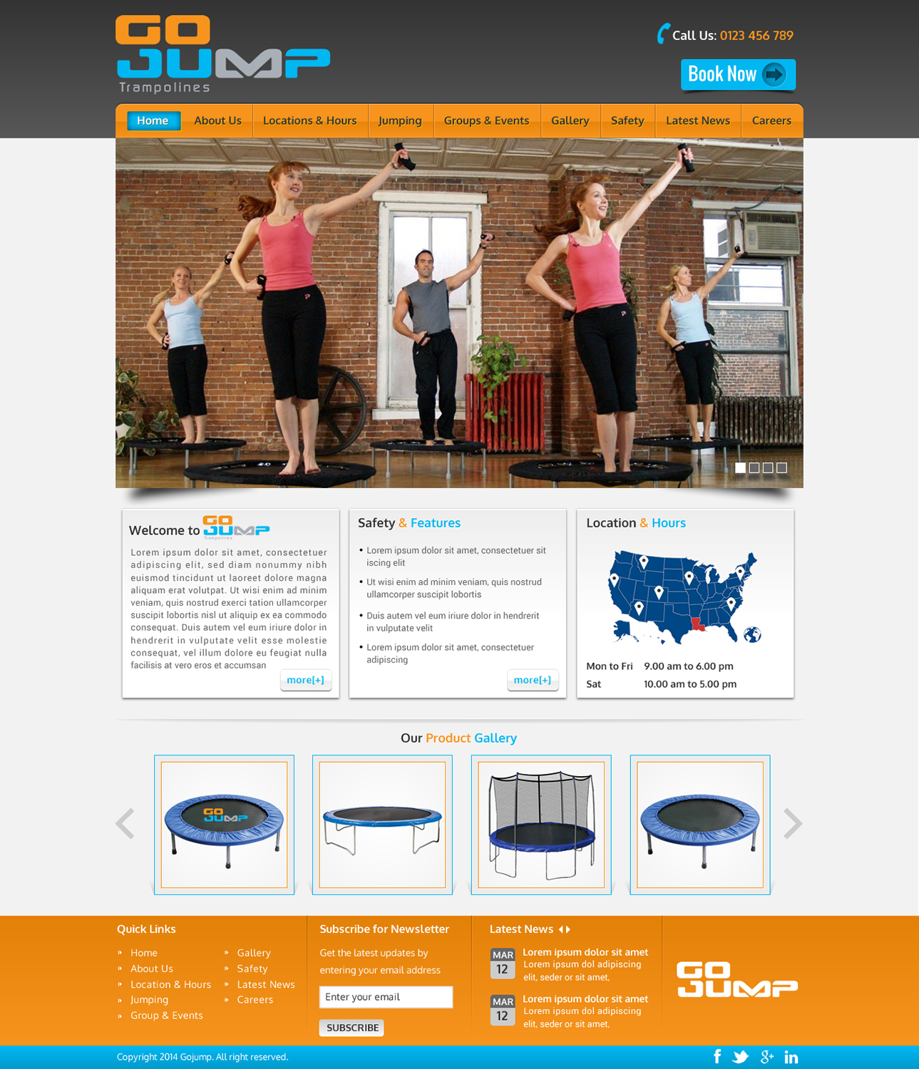 Web-Design von Sbss für Jump N Skate Pty Ltd | Design #3323947