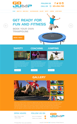 Web Design by Behriatech for Jump N Skate Pty Ltd | Design #3326790