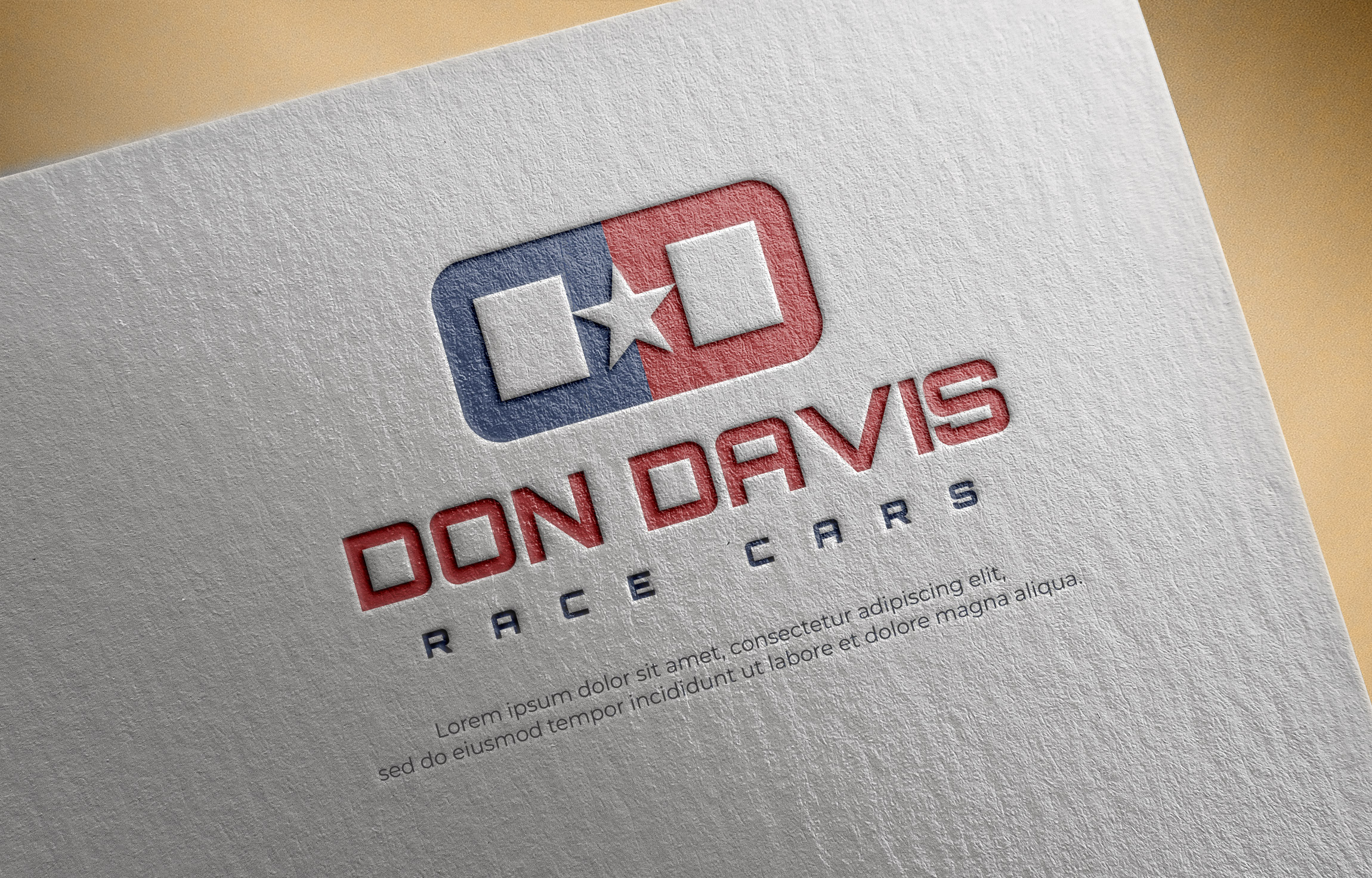Logo Design by Senpachie for Don Davis Race Cars, LLC. | Design #25182500