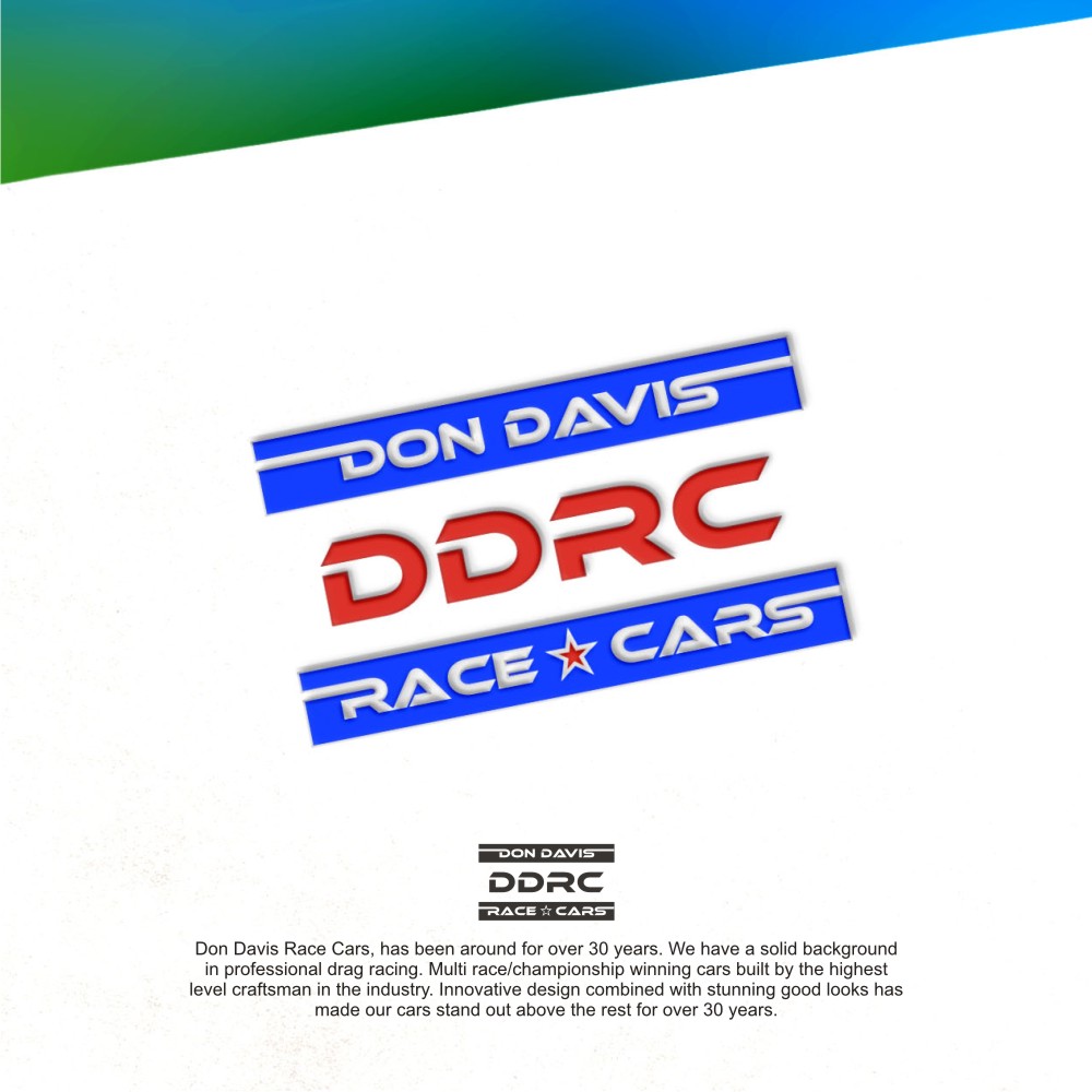 Diseño de Logo por Hardwork para Don Davis Race Cars, LLC. | Diseño #25351411