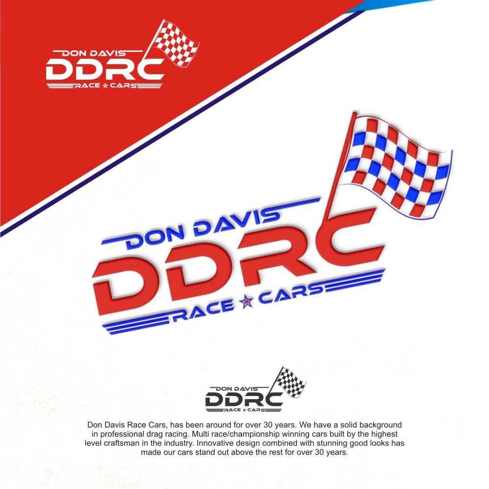 Logo Design by Hardwork for Don Davis Race Cars, LLC. | Design #25351544