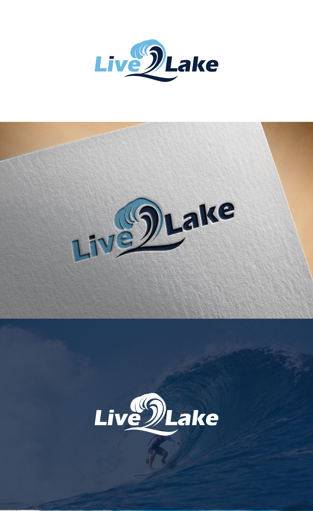 Logo-Design von Cre@8ive.Colors für Live2Lake | Design #25181990