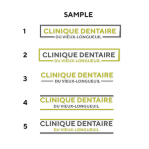 Clinique Dentaire du Vieux-Longueuil | Diseño de Logo por IdentsArt