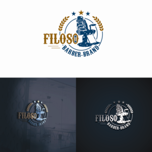 Filoso Barber Brand | Design de Logo par Maxo-Biz