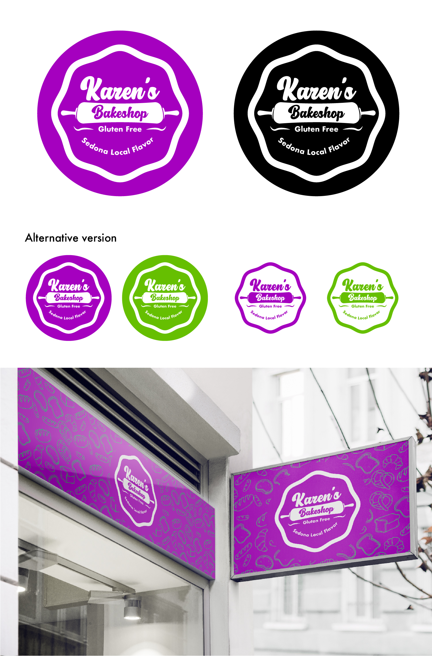 Logo Design by David E for Karen's Gluten Free Living, LLC | Design #25190542