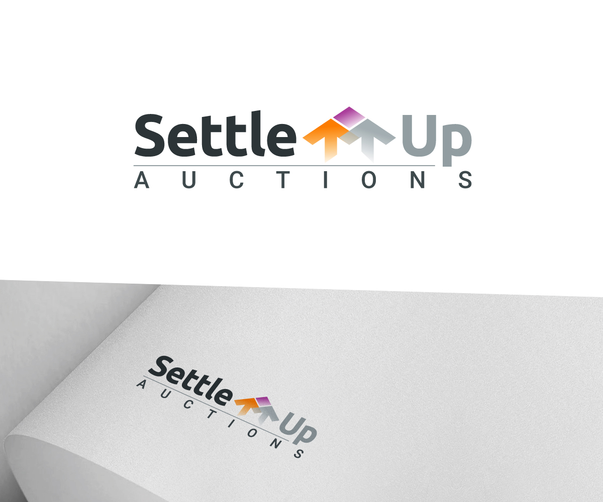 Logo Design by logoarts for Settle Up Auctions | Design #25195795
