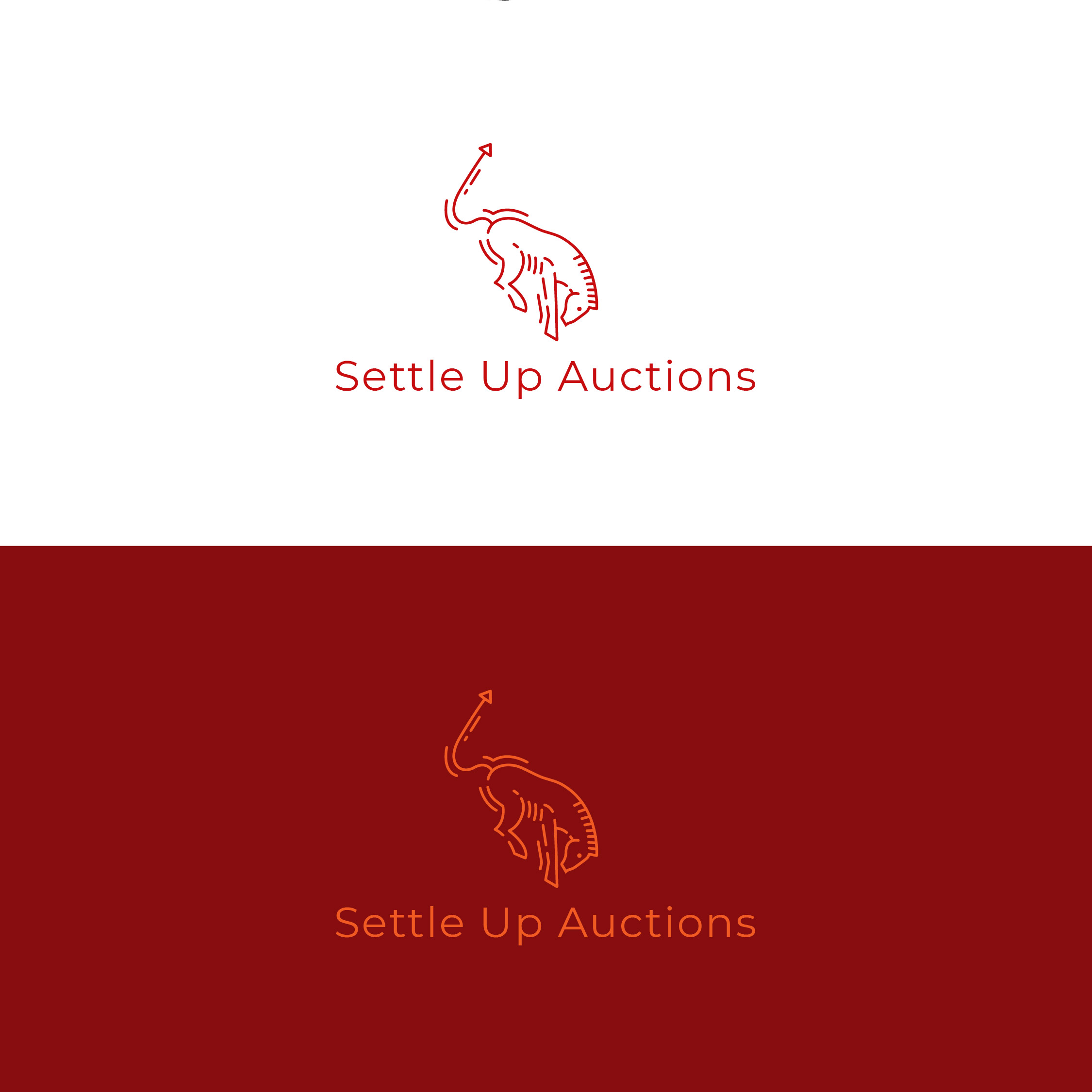 Diseño de Logo por alitjuara para Settle Up Auctions | Diseño #25191289