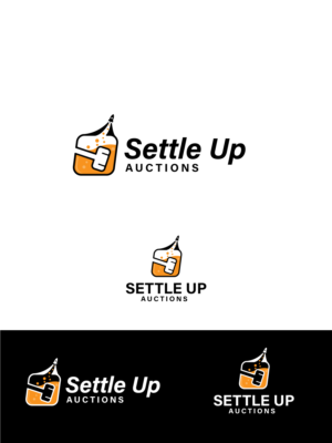 Logo Design by AR-VI for Settle Up Auctions | Design #25186560