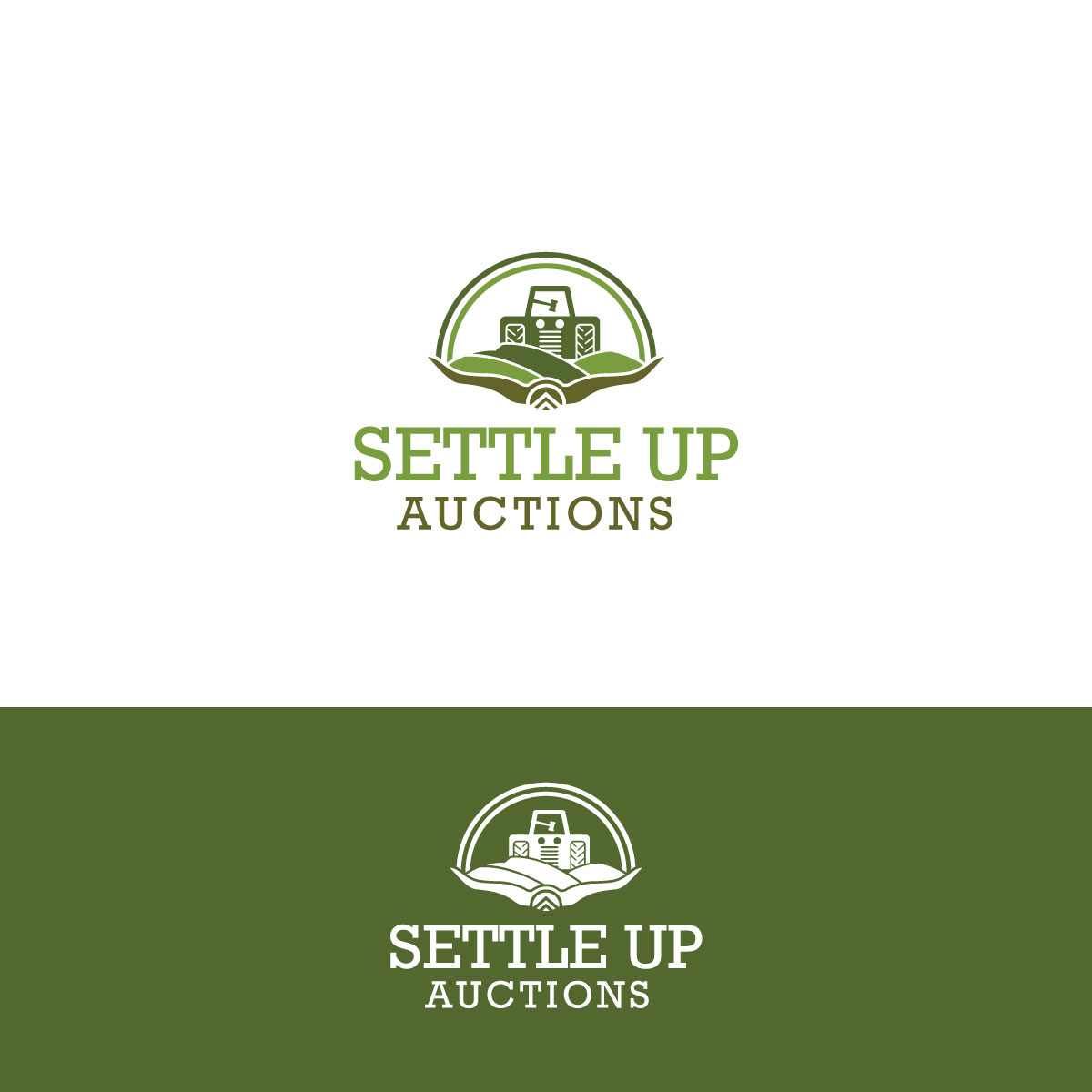 Logo-Design von Graphic Bricks für Settle Up Auctions | Design #25189410