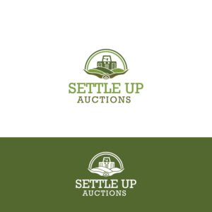 Settle Up Auctions | Logo-Design von Graphic Bricks