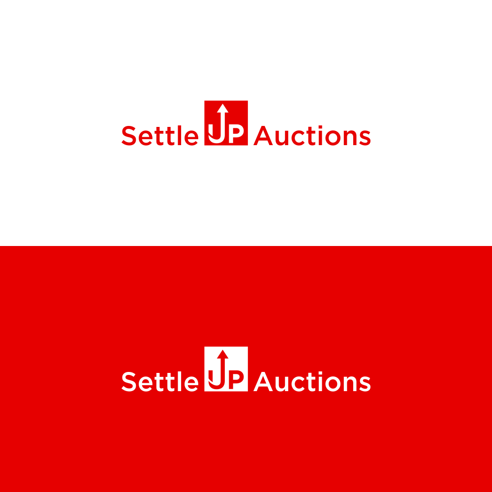 Logo Design by Rhibas for Settle Up Auctions | Design #25183406