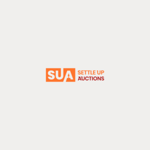 Logo Design by Rusty Circle for Settle Up Auctions | Design #25223194